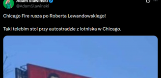 HIT! Chiciago Fire pokazało taki BANER w mieście z wizerunkiem Roberta Lewandowskiego!